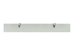 Clearance Prateleiras flutuantes 2 pcs vidro 80x10 cm 8 mm PT327860 Transparente
