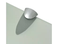 Clearance Prateleiras flutuantes 2 pcs vidro 80x10 cm 8 mm PT327860 Transparente