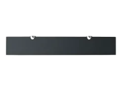 Online Prateleiras flutuantes 2 pcs vidro 60x10 cm 8 mm PT568399 Preto