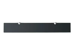 Prateleira| Prateleiras flutuantes 2 pcs vidro 70x10 cm 8 mm PT419184 Preto