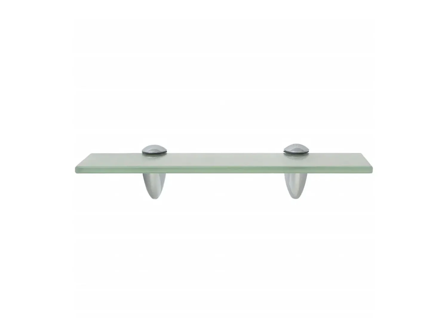 Prateleira| Prateleiras flutuantes 2 pcs vidro 30x20 cm 8 mm PT657795 Transparente