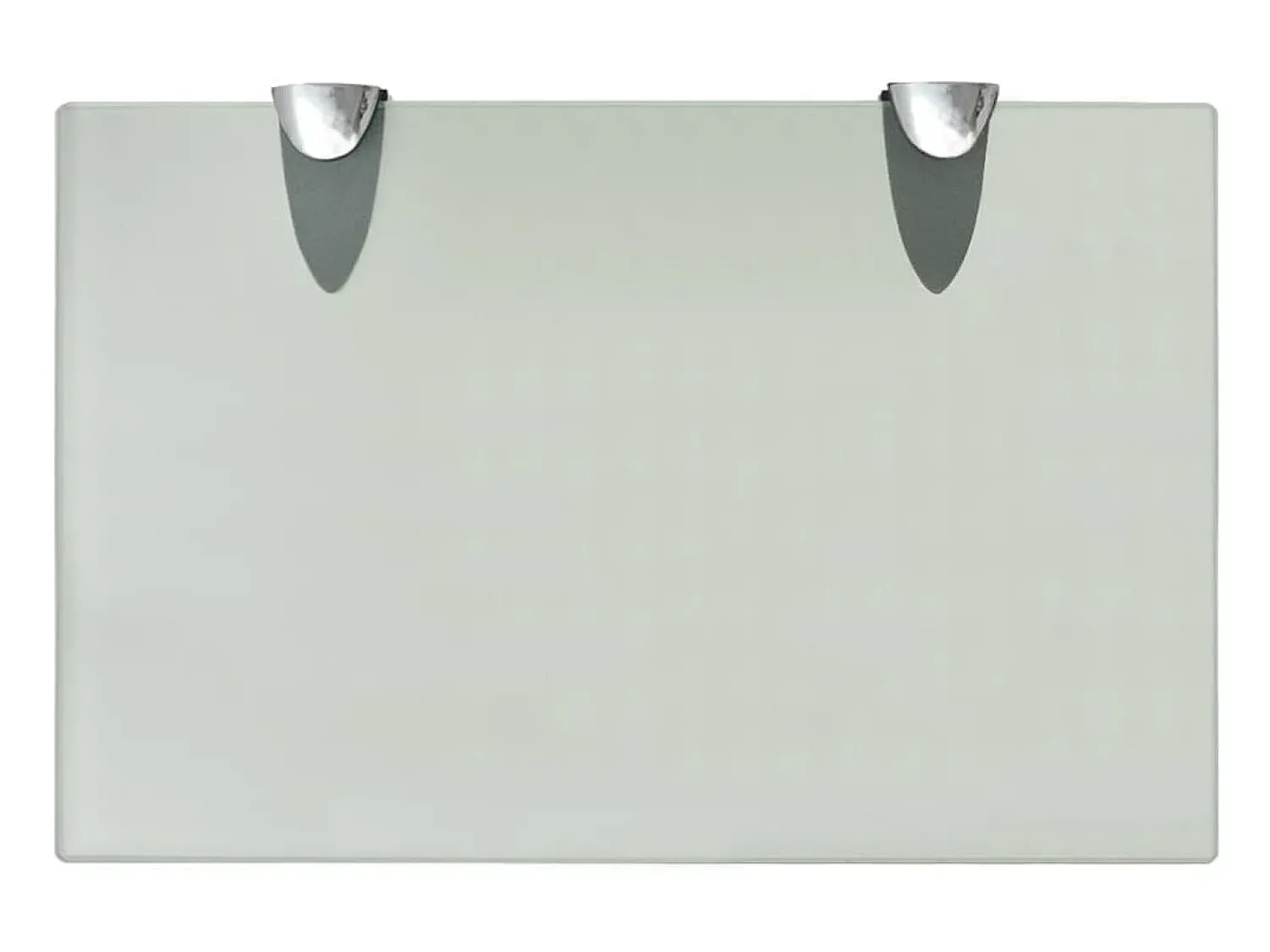 Prateleira| Prateleiras flutuantes 2 pcs vidro 30x20 cm 8 mm PT657795 Transparente