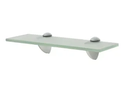 Prateleira| Prateleiras flutuantes 2 pcs vidro 30x20 cm 8 mm PT657795 Transparente