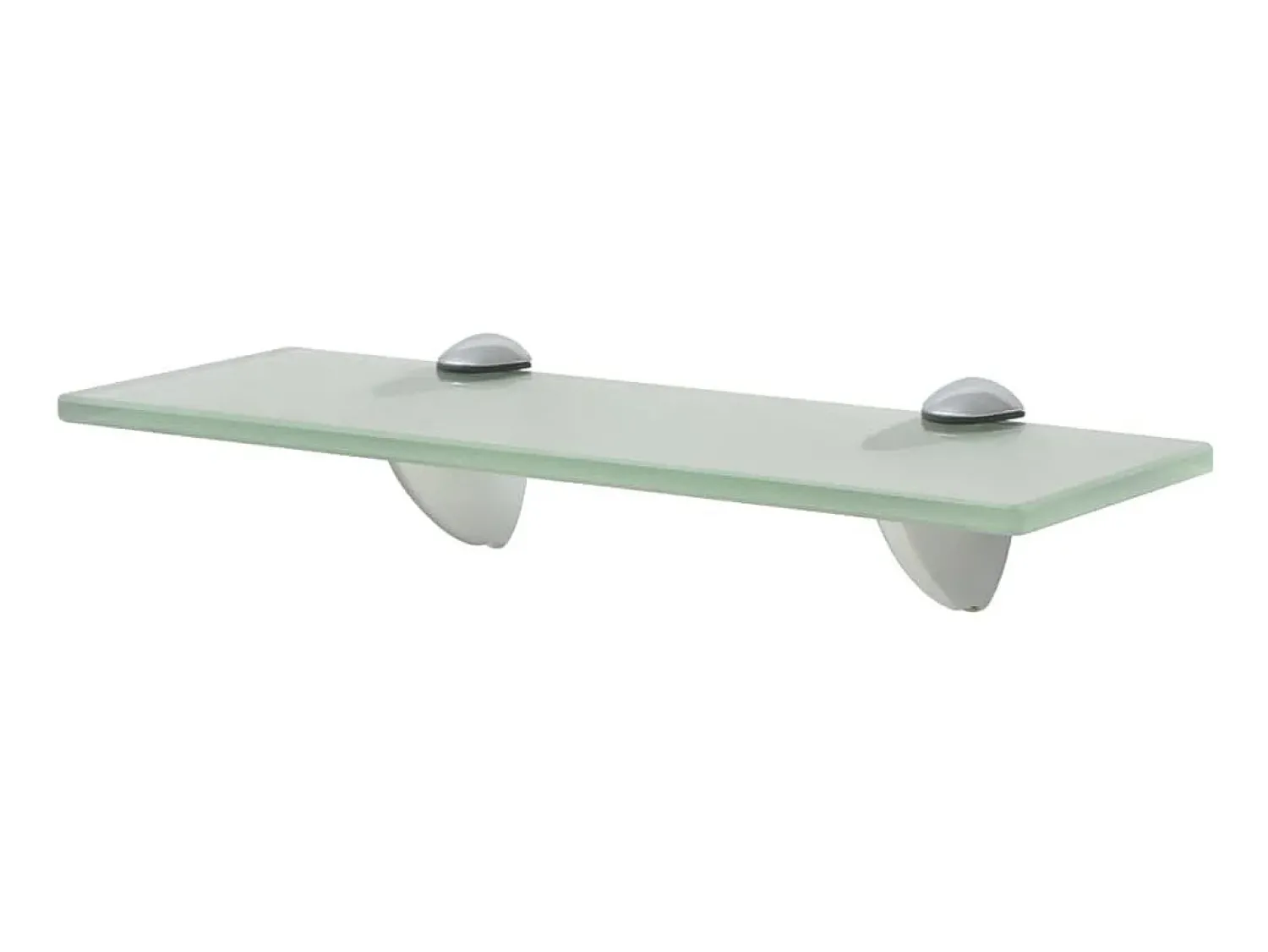 Prateleira| Prateleiras flutuantes 2 pcs vidro 30x20 cm 8 mm PT657795 Transparente