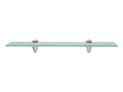 Sale Prateleiras flutuantes 2 pcs vidro 50x10 cm 8 mm PT851023 Transparente