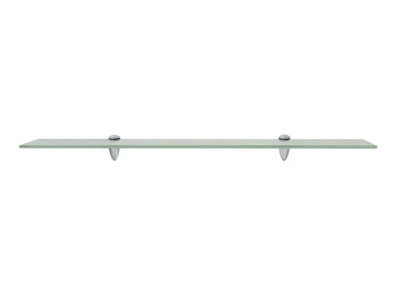 Prateleira| Prateleiras flutuantes 2 pcs vidro 80x20 cm 8 mm PT534015 Transparente