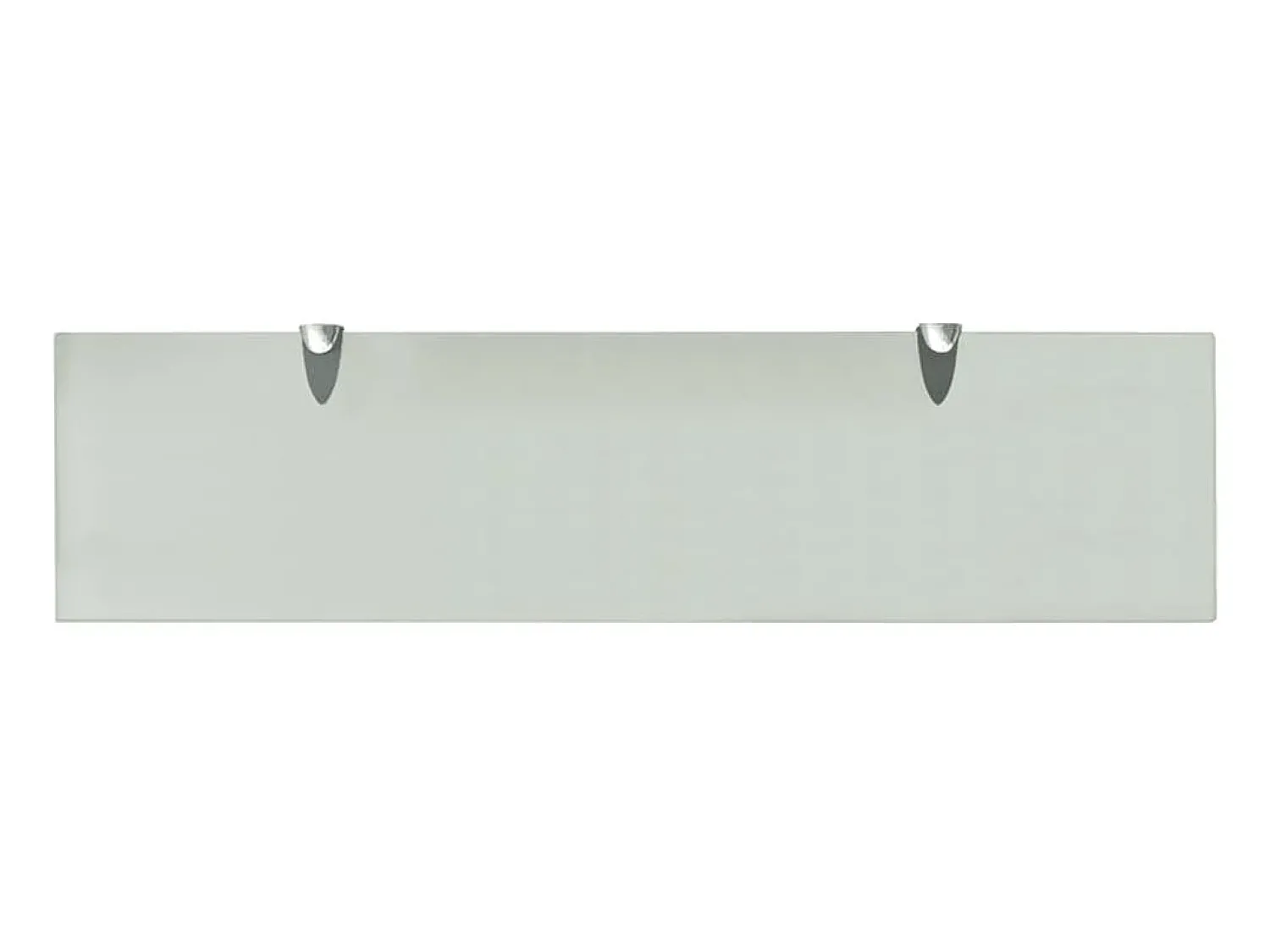 Prateleira| Prateleiras flutuantes 2 pcs vidro 80x20 cm 8 mm PT534015 Transparente