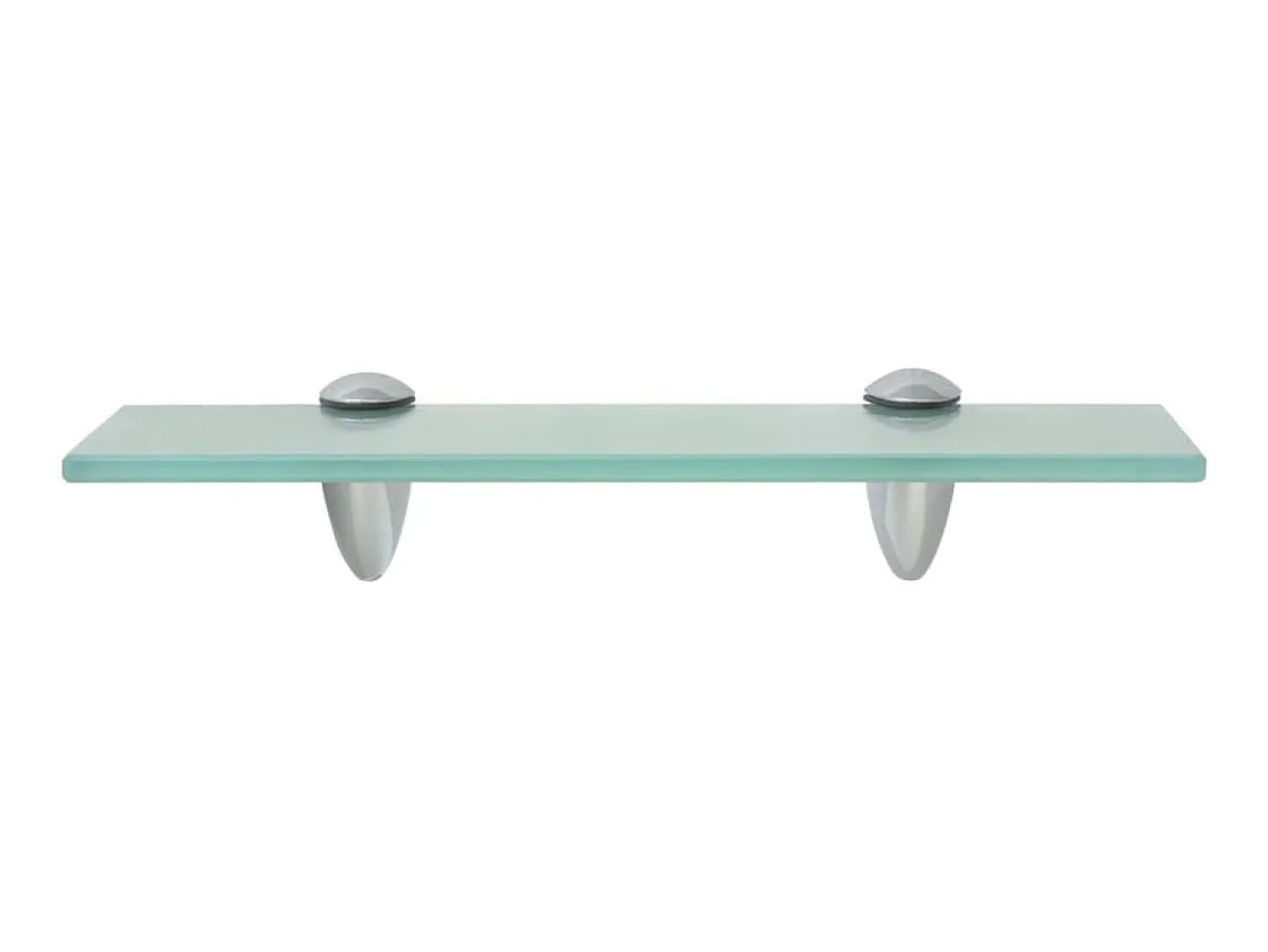 Prateleiras flutuantes 2 pcs vidro 30x10 cm 8 mm PT427894^ Prateleira