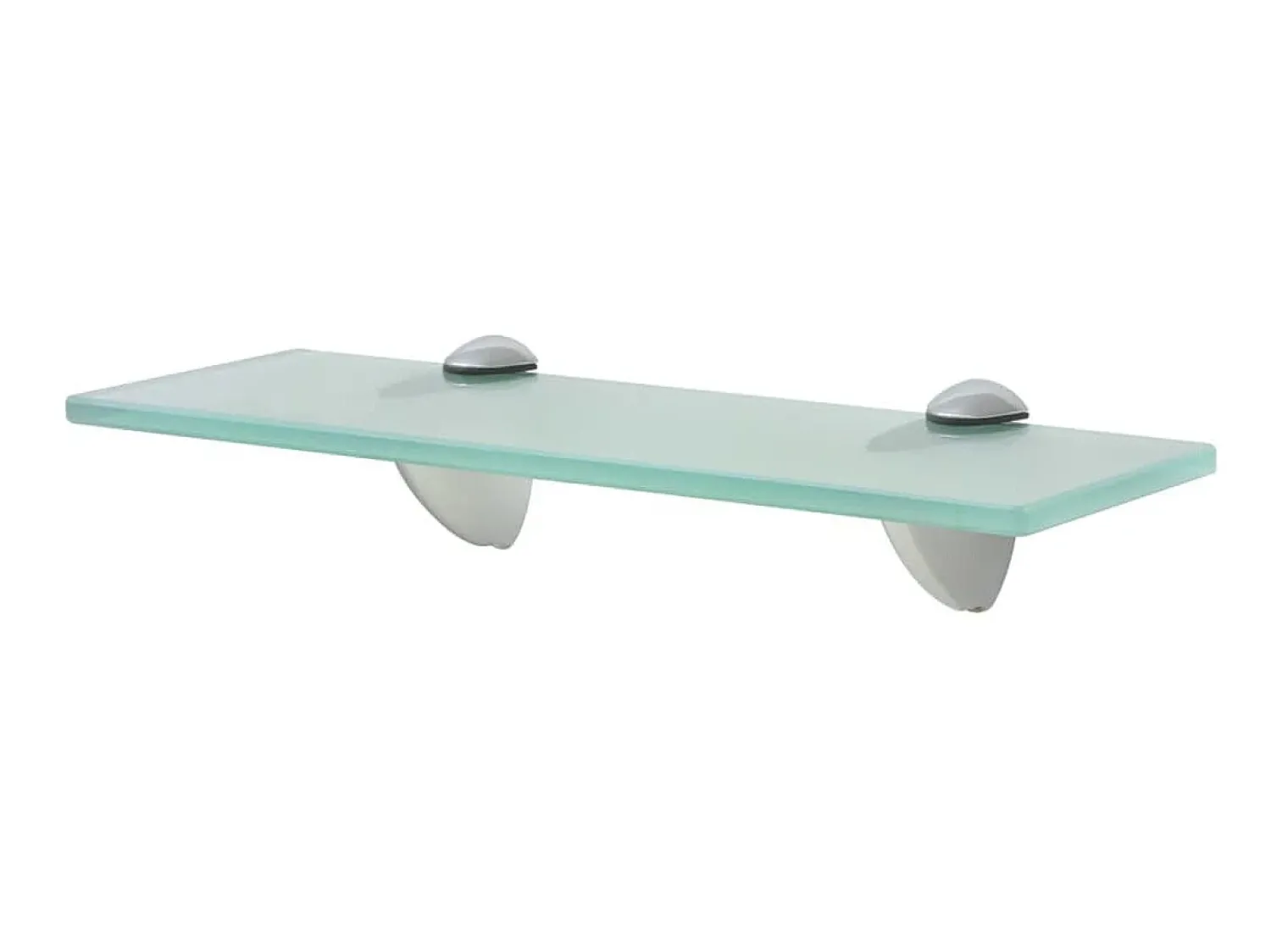 Prateleiras flutuantes 2 pcs vidro 30x10 cm 8 mm PT427894^ Prateleira