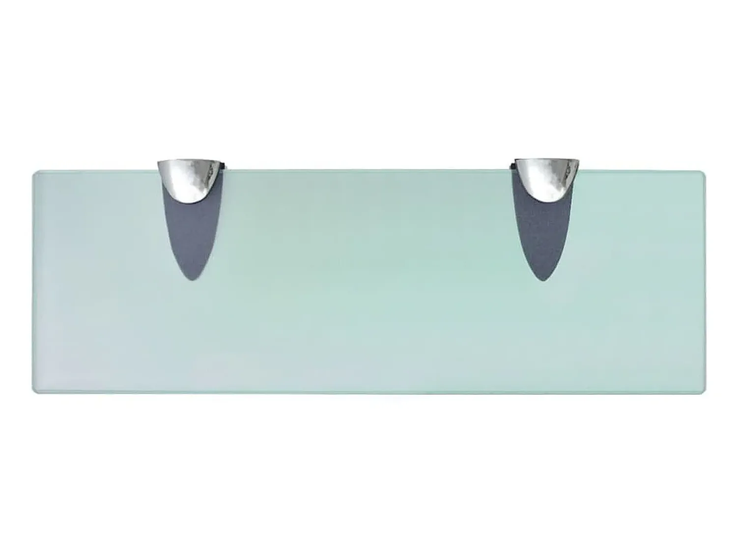 Prateleiras flutuantes 2 pcs vidro 30x10 cm 8 mm PT427894^ Prateleira