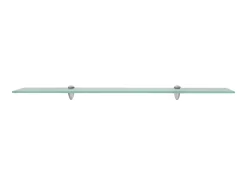 Prateleira| Prateleiras flutuantes 2 pcs vidro 90x10 cm 8 mm PT723360 Transparente