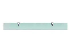 Prateleira| Prateleiras flutuantes 2 pcs vidro 90x10 cm 8 mm PT723360 Transparente
