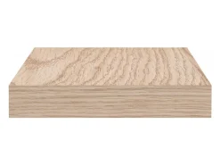 Prateleira|vidaxl Prateleiras flutuantes 2 pcs 50x23,5x4 cm derivados de madeira Castanho