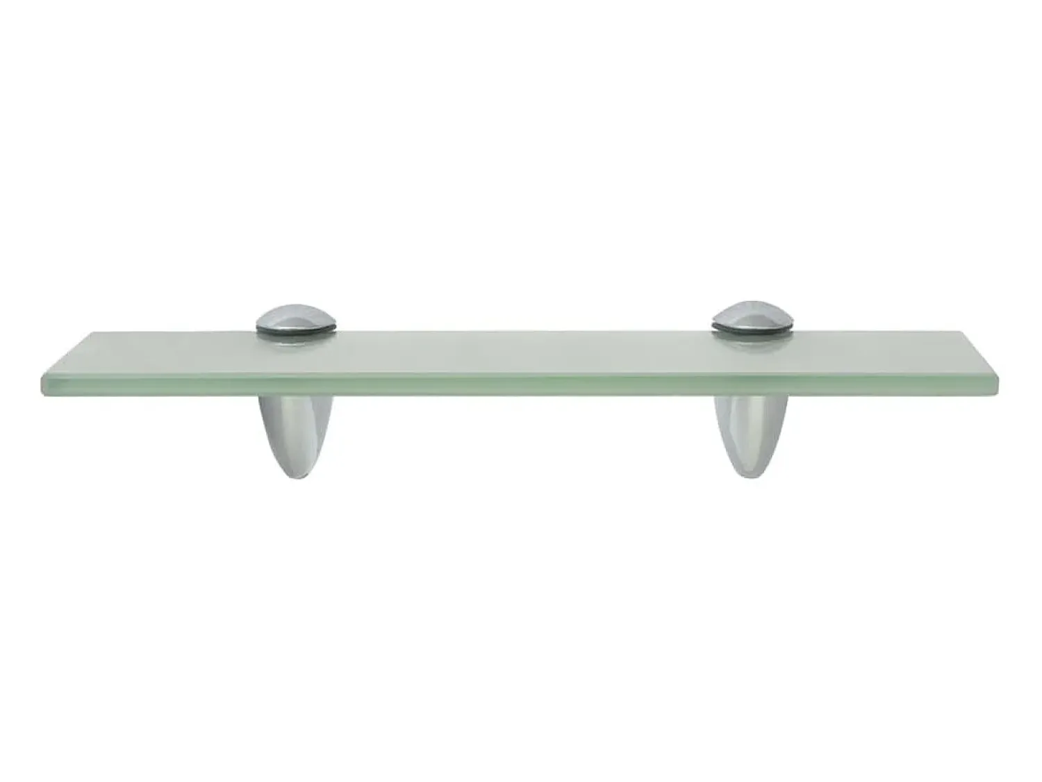 Best vidaxl Prateleiras flutuantes 2 pcs vidro 30x10 cm 8 mm Transparente
