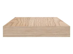 Outlet vidaxl Prateleiras flutuantes 2 pcs 90x23,5x4 cm derivados de madeira Castanho