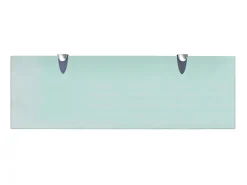 Prateleiras flutuantes 2 pcs vidro 60x20 cm 8 mm PT791341^ Prateleira