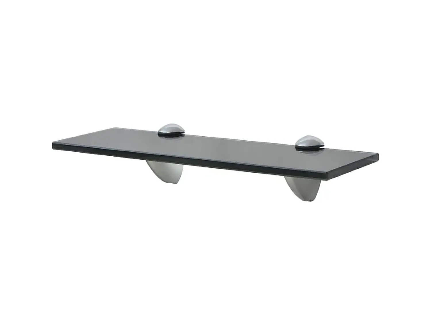 Prateleiras flutuantes 2 pcs vidro 30x10 cm 8 mm PT985981^ Prateleira