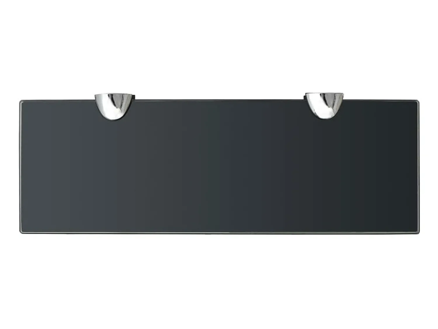 Prateleiras flutuantes 2 pcs vidro 30x10 cm 8 mm PT985981^ Prateleira