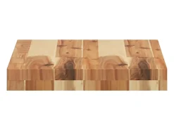 Prateleira|vidaxl Prateleiras flutuantes 4 pcs acácia maciça c/ acabamento a óleo Castanho