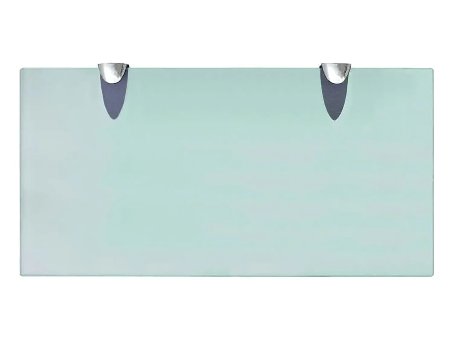 Prateleira| Prateleiras flutuantes 2 pcs vidro 40x20 cm 8 mm PT190678 Transparente