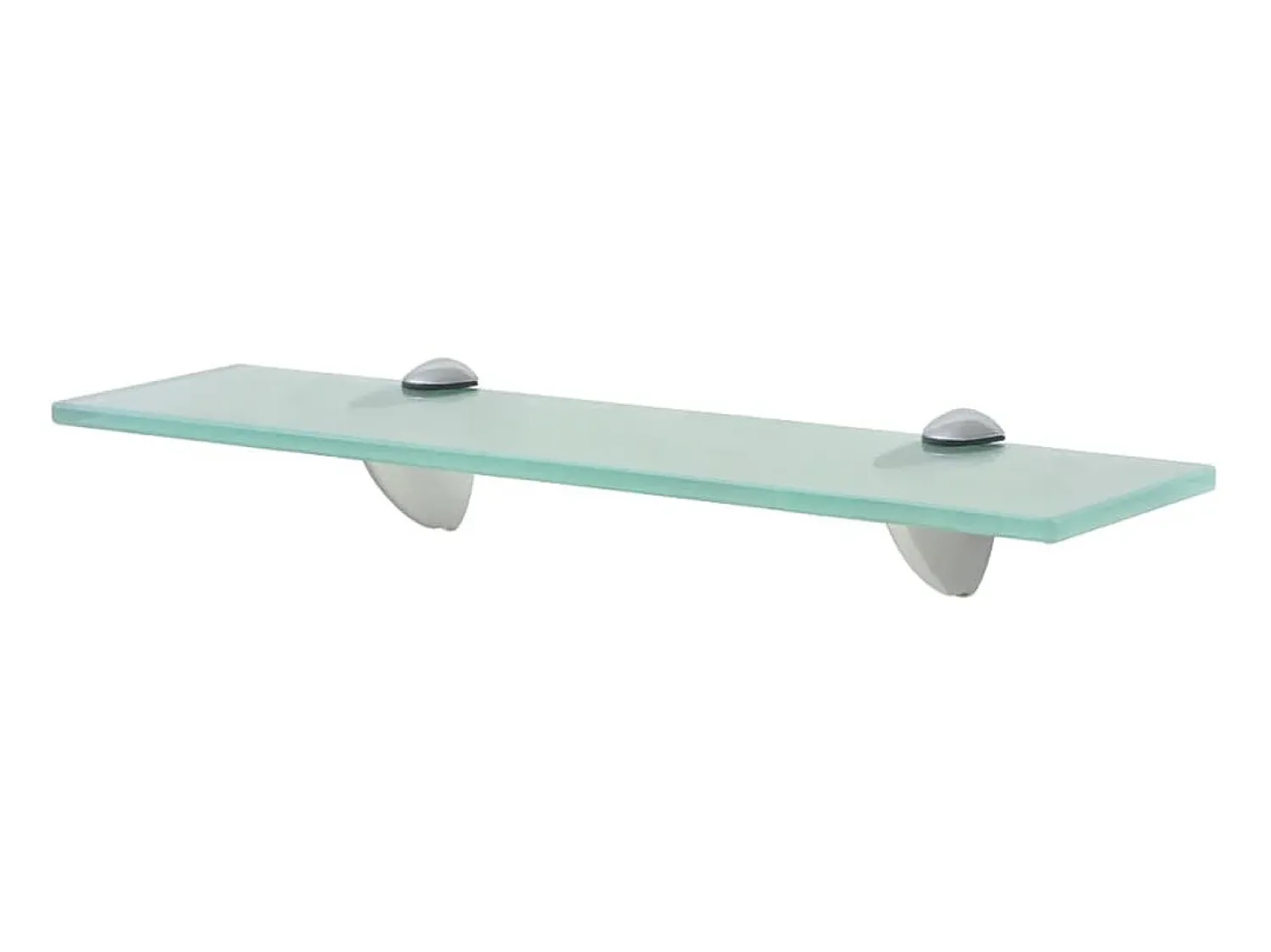 Prateleira| Prateleiras flutuantes 2 pcs vidro 40x20 cm 8 mm PT190678 Transparente