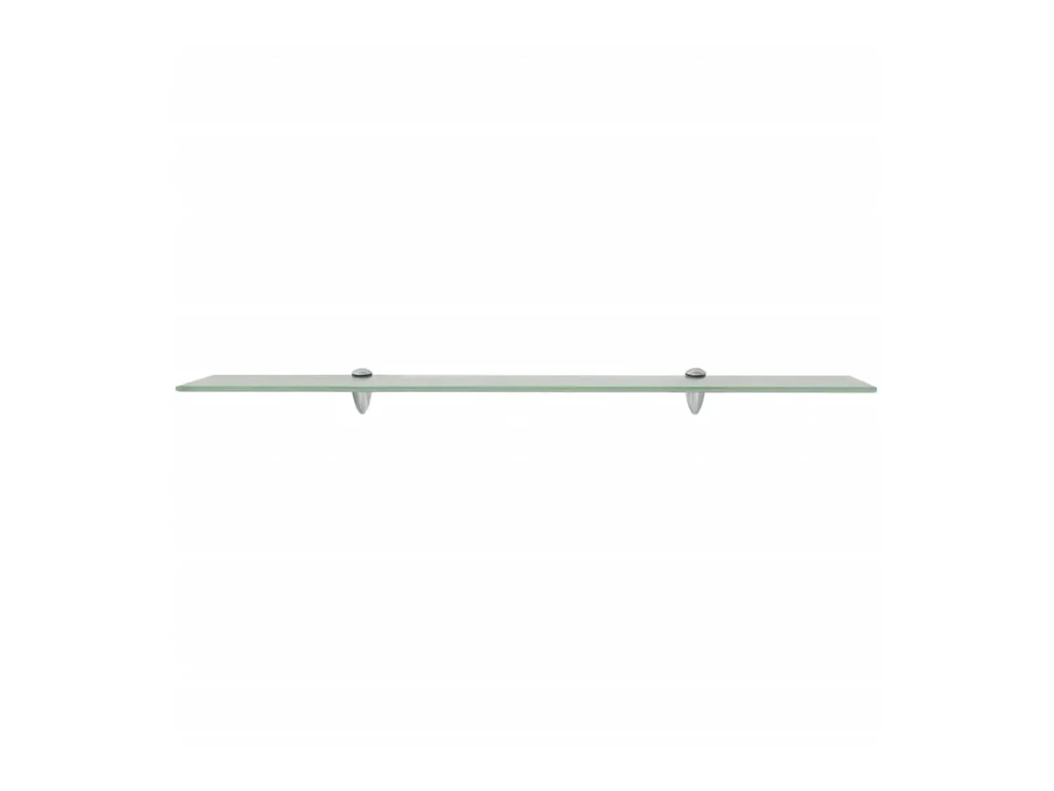 Prateleiras flutuantes 2 pcs vidro 90x10 cm 8 mm PT948742^ Prateleira