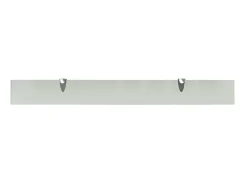 Prateleiras flutuantes 2 pcs vidro 90x10 cm 8 mm PT948742^ Prateleira
