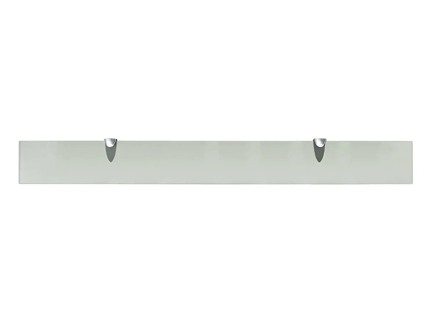 Prateleiras flutuantes 2 pcs vidro 90x10 cm 8 mm PT948742^ Prateleira