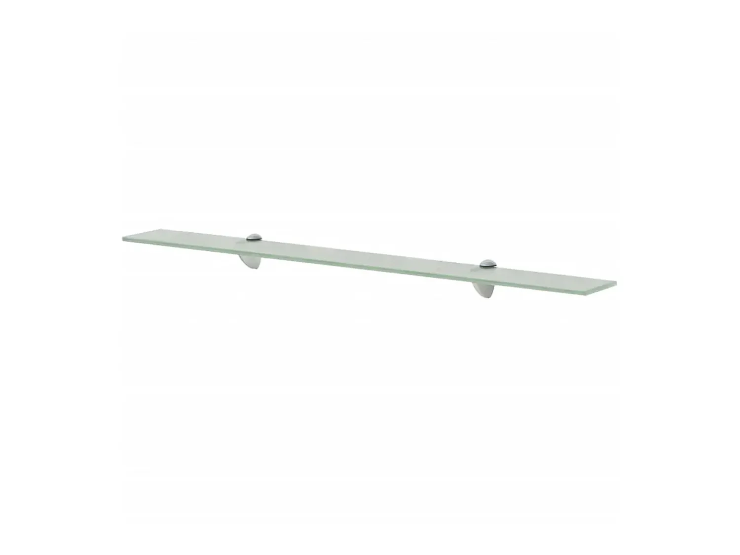Prateleiras flutuantes 2 pcs vidro 90x10 cm 8 mm PT948742^ Prateleira