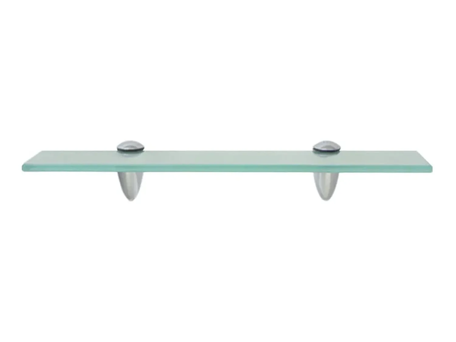 Prateleira| Prateleiras flutuantes 2 pcs vidro 40x10 cm 8 mm PT404382 Transparente