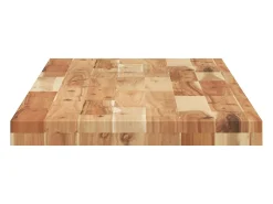 Clearance vidaxl Prateleiras flutuantes 3 pcs acácia maciça c/ acabamento a óleo Castanho