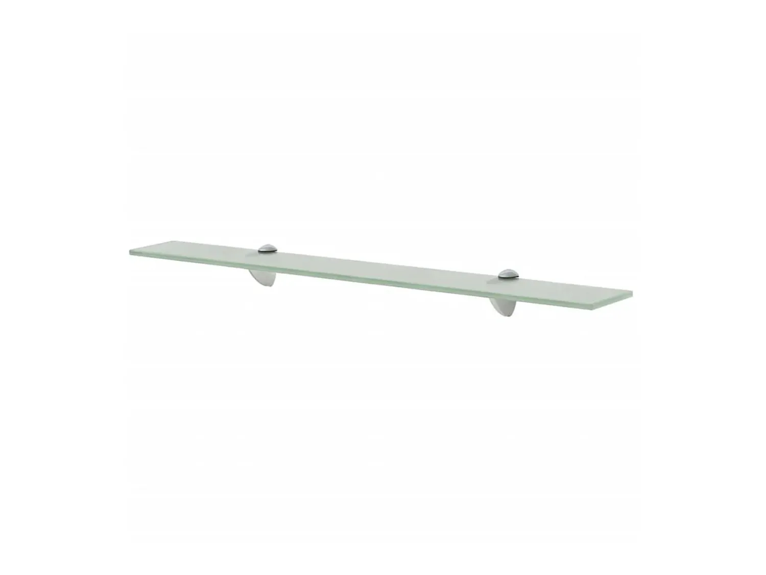 Prateleira* Prateleiras flutuantes 2 pcs vidro 70x10 cm 8 mm PT237645 Transparente
