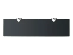 Prateleiras flutuantes 2 pcs vidro 40x10 cm 8 mm PT229938^ Prateleira