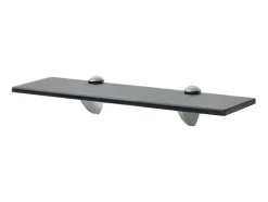 Prateleiras flutuantes 2 pcs vidro 40x10 cm 8 mm PT229938^ Prateleira