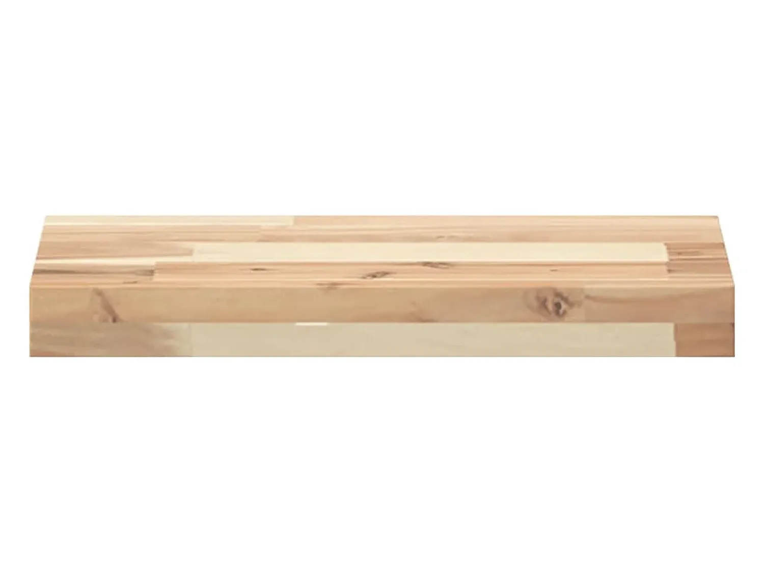 Sale Prateleiras flutuantes 4pcs 40x20x4cm acácia maciça não tratada PT697928 Castanho