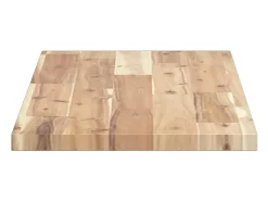 Prateleiras flutuantes 2pcs 80x30x2cm acácia maciça não tratada PT539256^ Prateleira