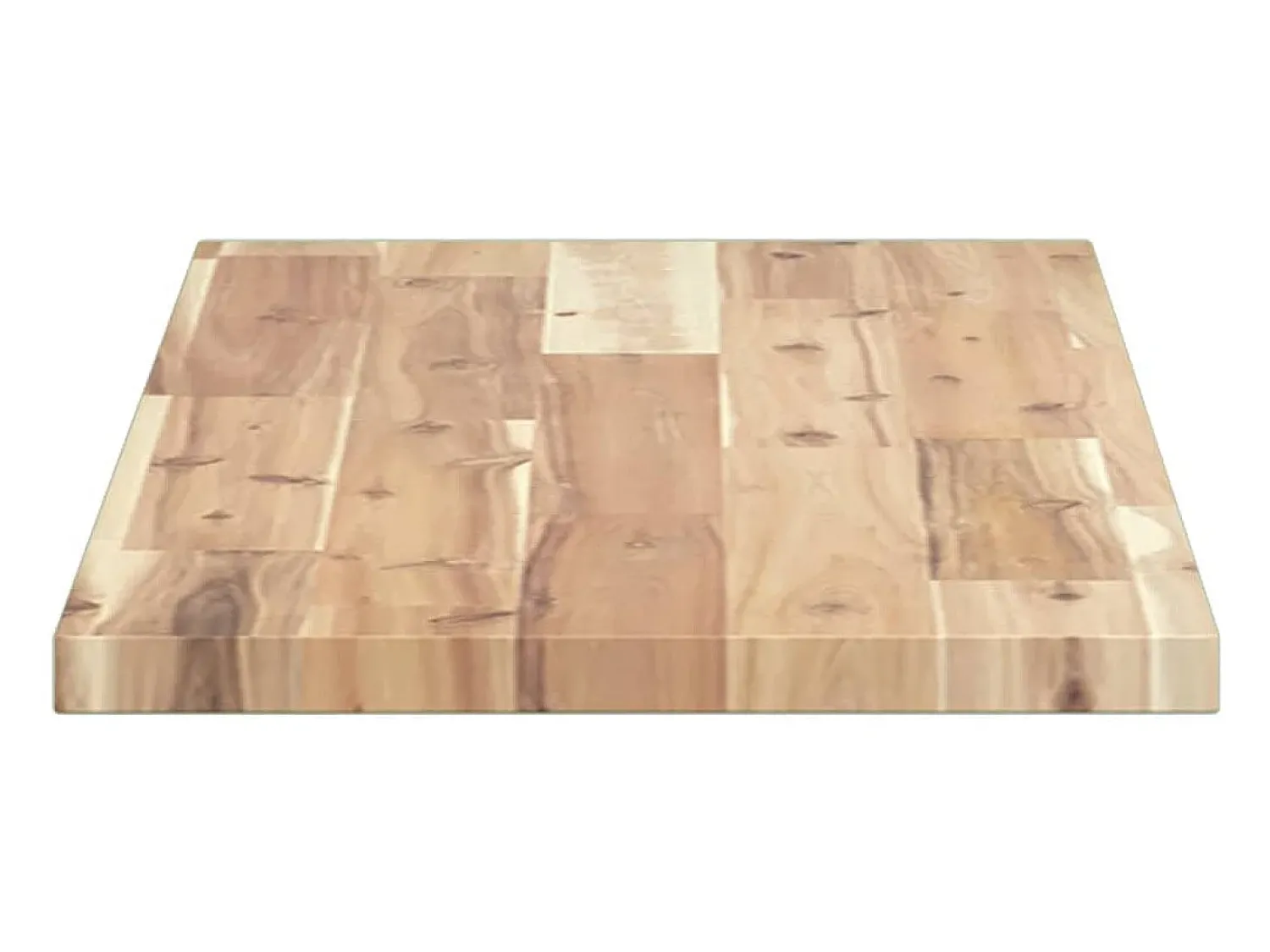 Prateleiras flutuantes 2pcs 80x30x2cm acácia maciça não tratada PT539256^ Prateleira