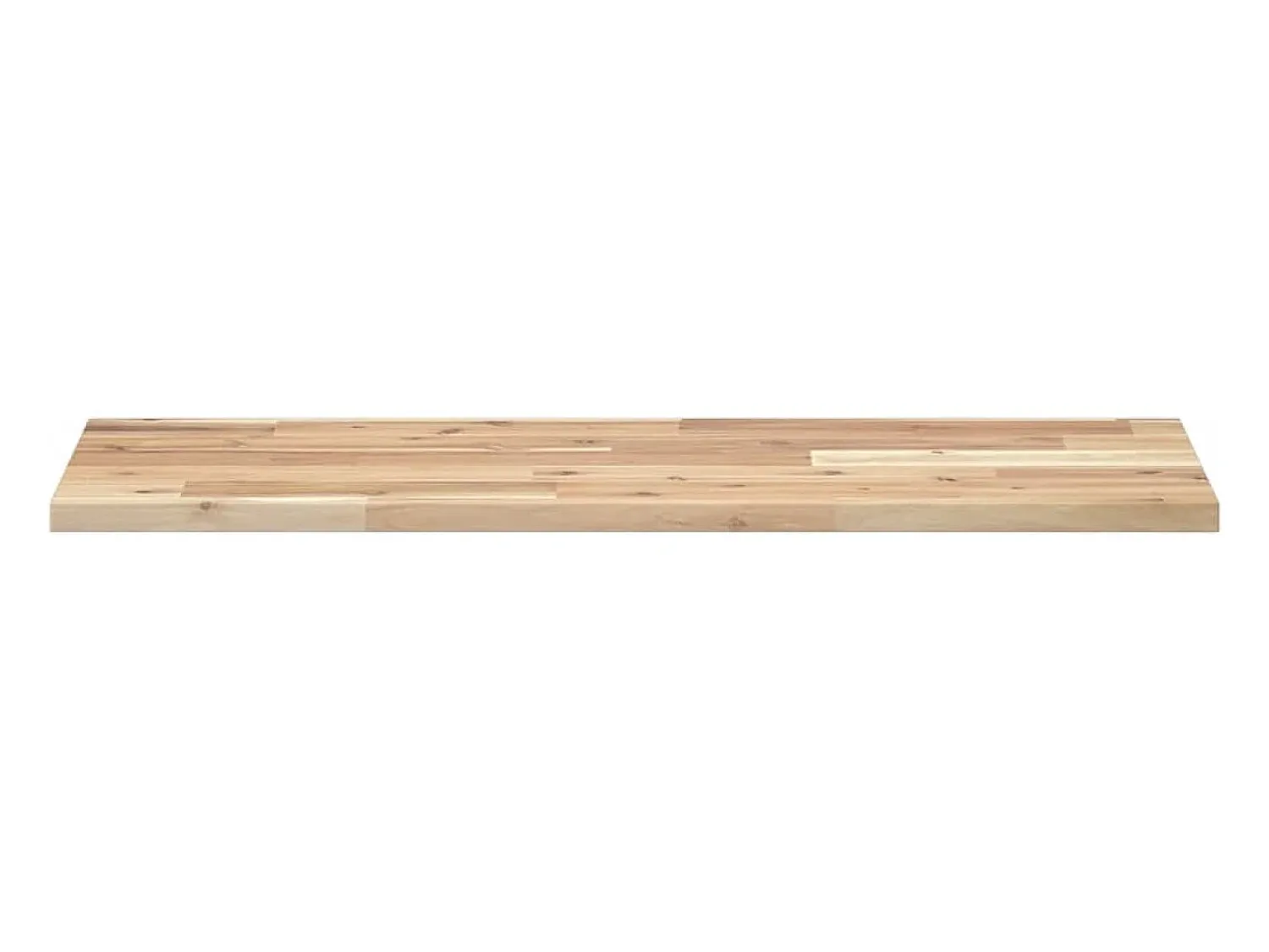 Prateleiras flutuantes 2pcs 80x30x2cm acácia maciça não tratada PT539256^ Prateleira
