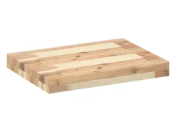 Prateleiras flutuantes 2pcs 60x30x4cm acácia maciça não tratada PT384275^ Prateleira