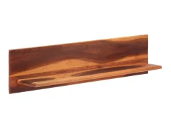 Sale Prateleiras parede 2 pcs 112x20x26 cm madeira de acácia maciça PT498914 Castanho