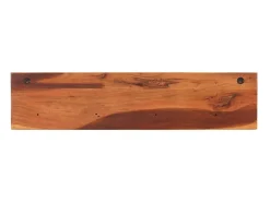 Sale Prateleiras parede 2 pcs 112x20x26 cm madeira de acácia maciça PT498914 Castanho
