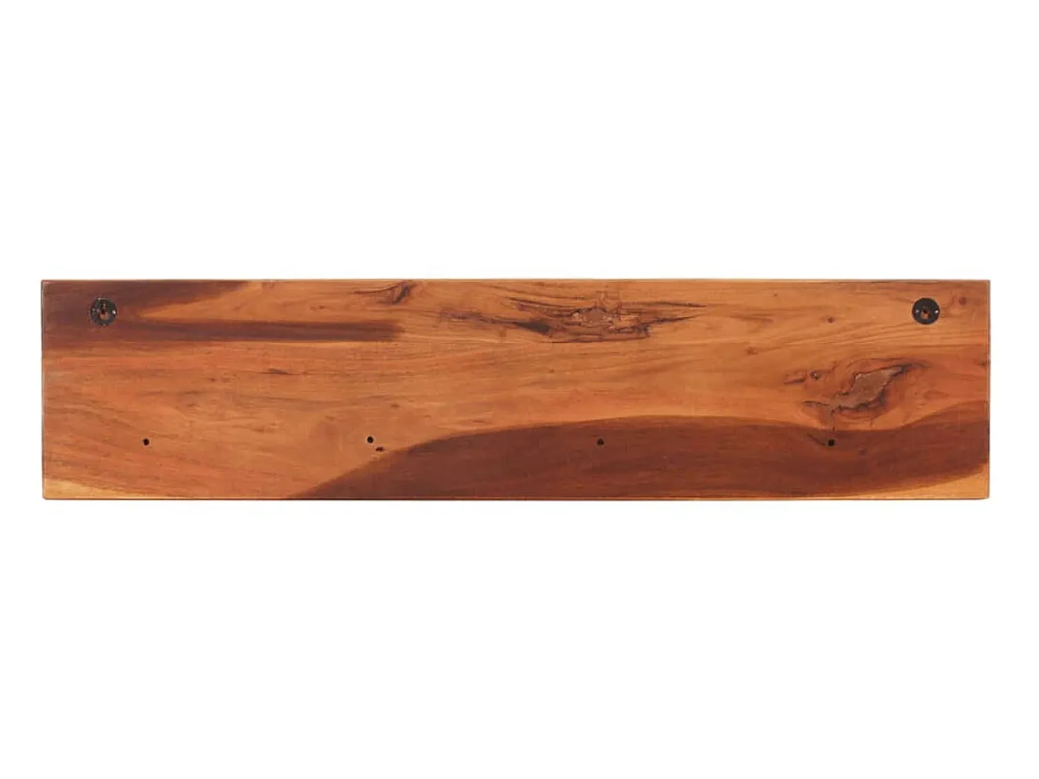 Sale Prateleiras parede 2 pcs 112x20x26 cm madeira de acácia maciça PT498914 Castanho