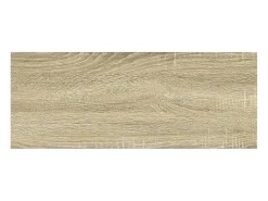 Prateleira|vidaxl Prateleiras parede 4 pcs 60x23,5x3,8 cm MDF carvalho e branco Castanho