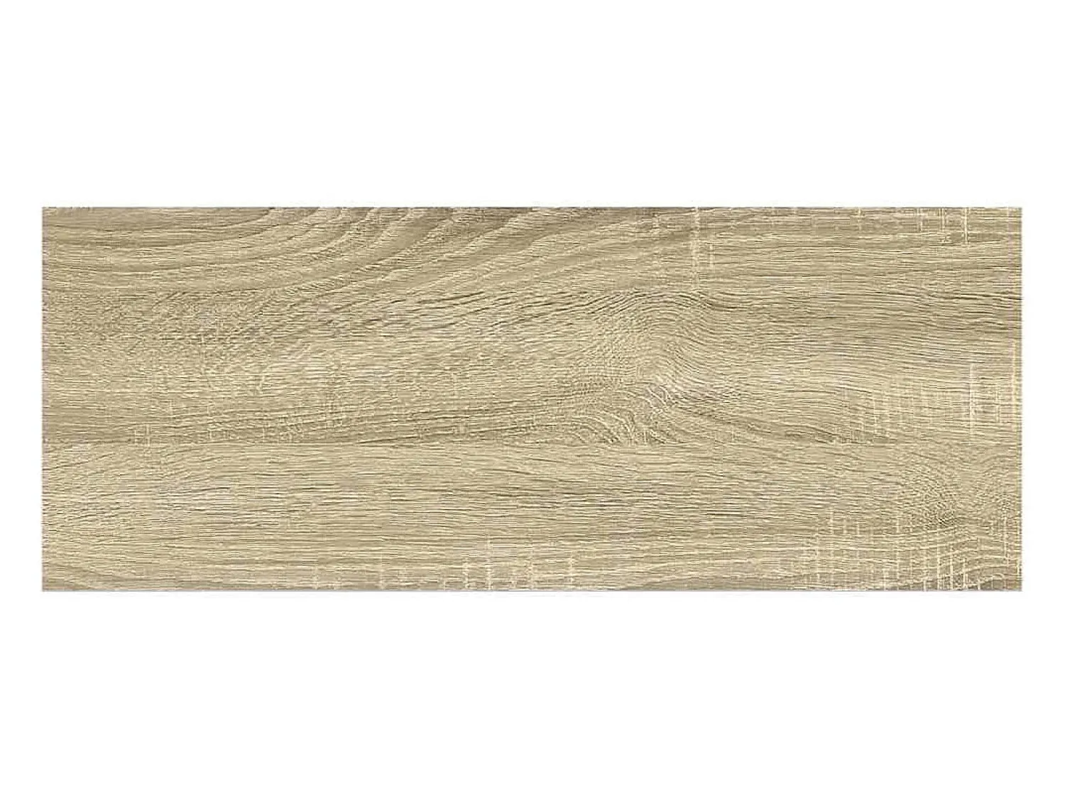 Prateleira|vidaxl Prateleiras parede 4 pcs 60x23,5x3,8 cm MDF carvalho e branco Castanho