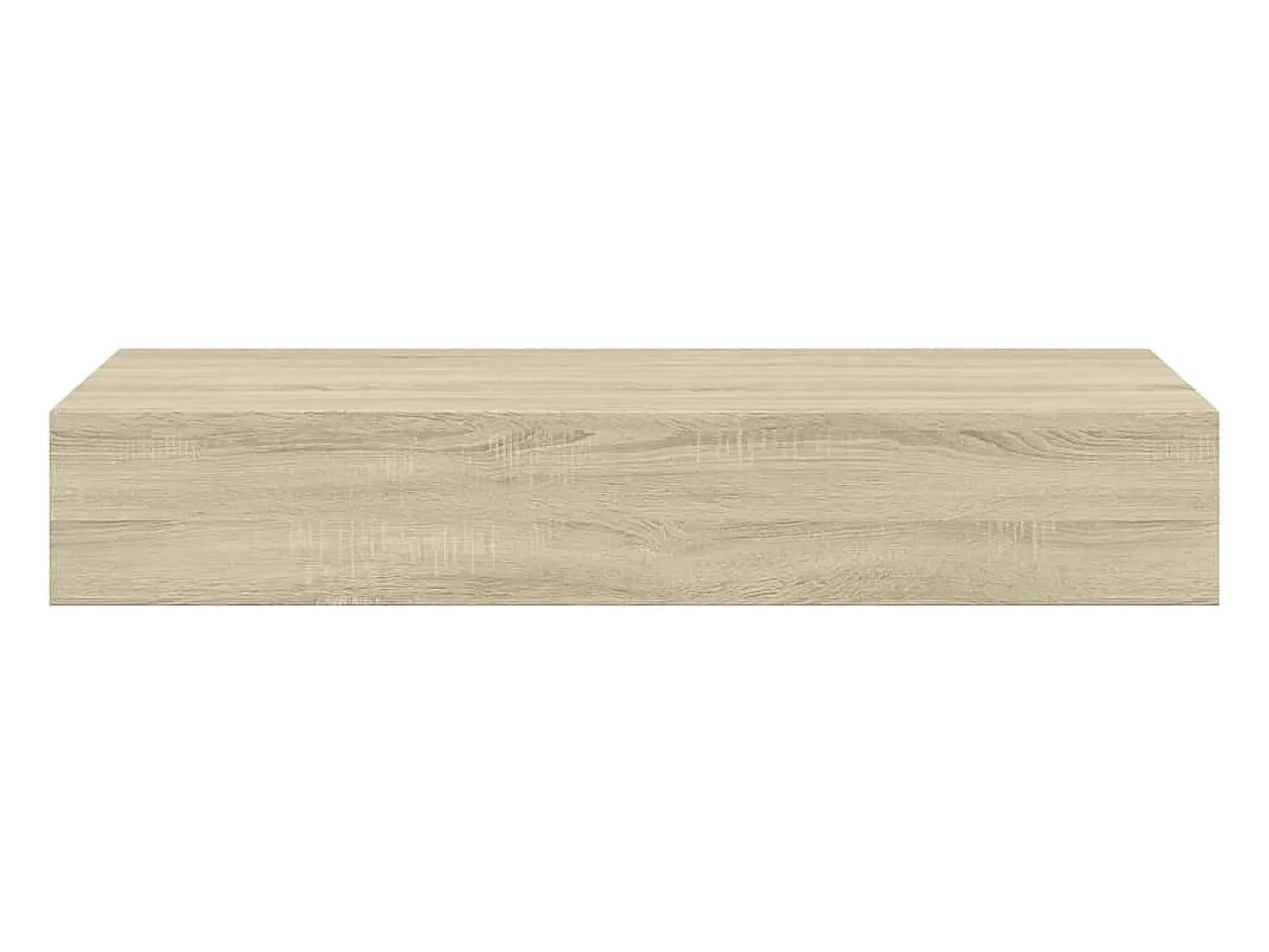 Prateleira*vidaxl Prateleiras parede c/ gavetas 2 pcs MDF 60x23,5x10 cm carvalho Castanho