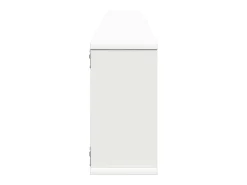 Prateleira|vidaxl Prateleiras parede forma cubo 2 pcs derivados de madeira Branco
