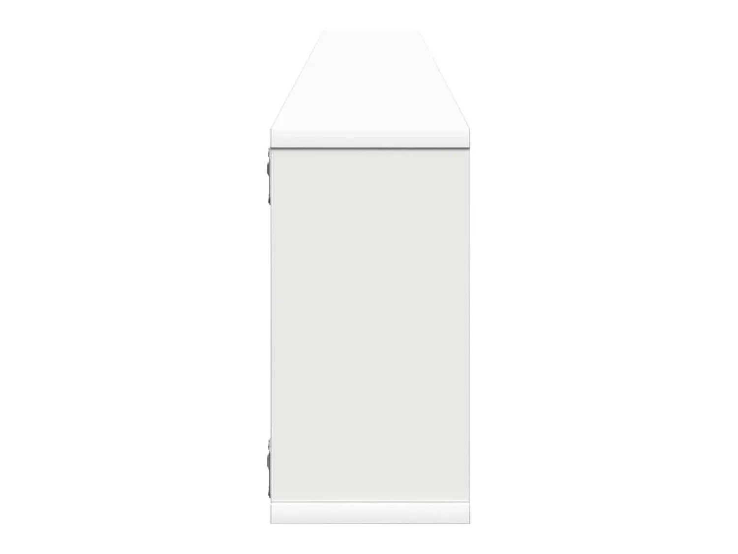 Prateleira|vidaxl Prateleiras parede forma cubo 2 pcs derivados de madeira Branco