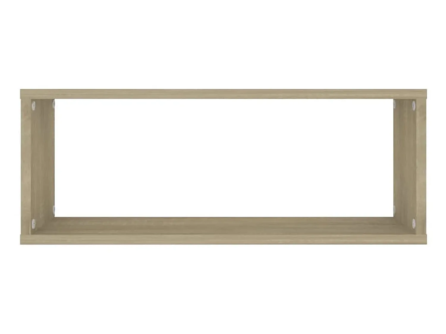 Prateleira* Prateleiras parede forma de cubo 4 pcs carvalho sonoma PT500541 Castanho