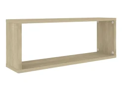 Prateleiras parede forma de cubo 6 pcs carvalho sonoma PT378645^ Prateleira