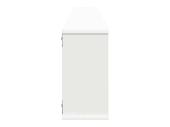 Discount vidaxl Prateleiras parede forma cubo 4pcs deriv. madeira 100x15x30 cm Branco